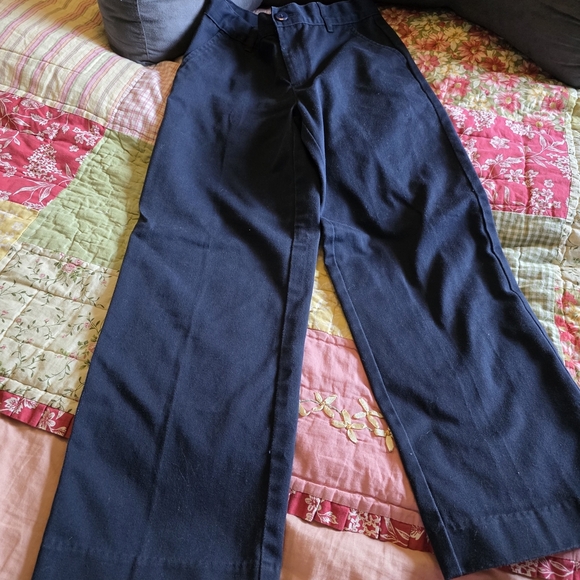 George Red Shirt and Navy Pants Ensemble - Picture 2 of 9